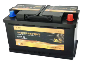 Baterie hibridă 12V 80ah pentru mașină Agm Start-Stop